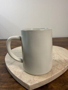 Magnolia Cream Ceramic Coffee Mug, 14 Oz